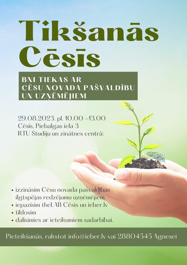BNI biedri tiekās ar Cēsu novada pašvaldību un vietējiem uzņēmējiem