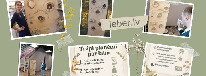 Interaktīva vides izglītība un komandas saliedēšana: spēle "Trāpi planētai par labu"