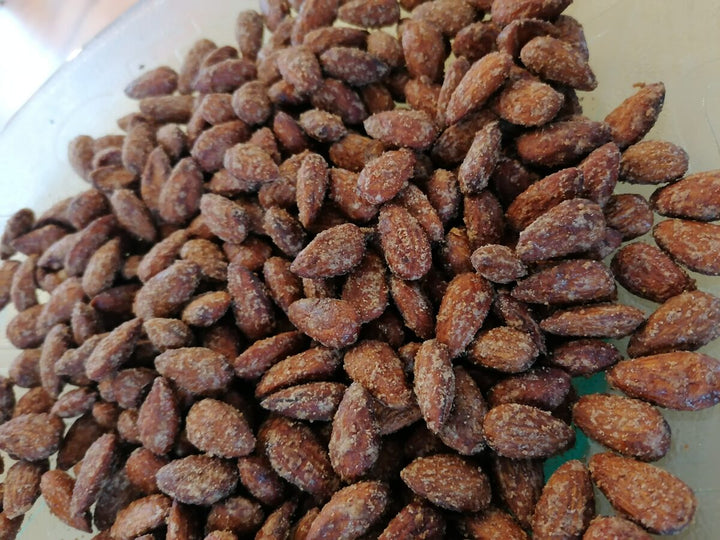 Kā gatavot karamelizētās mandeles?