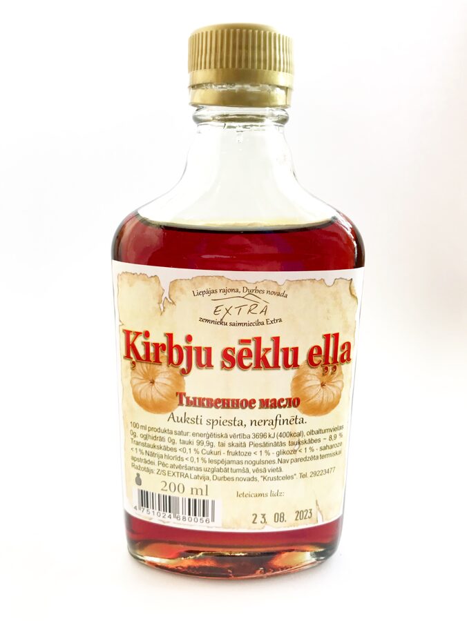 Ķirbju sēklu eļļa