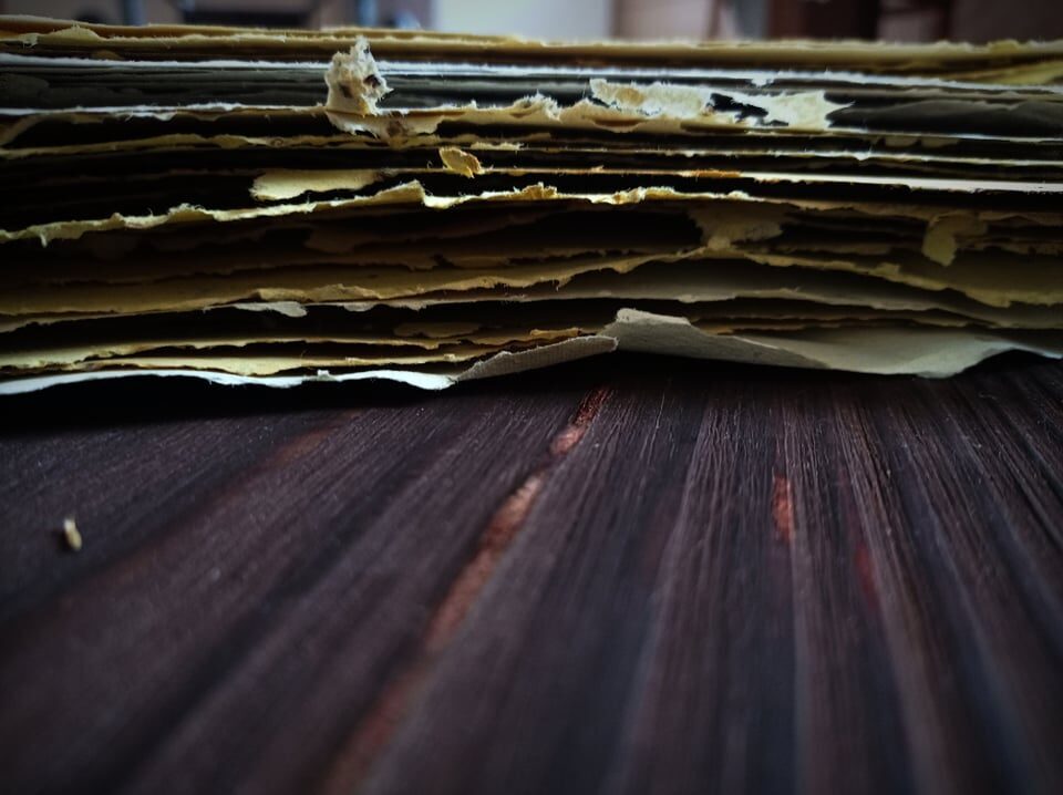 Recycled design paper A4 1pc