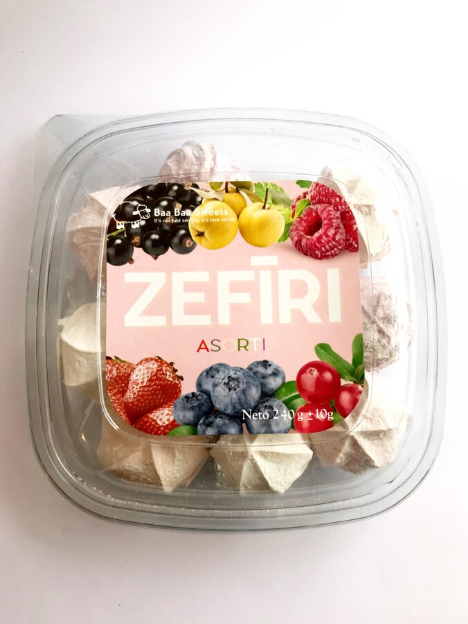 Ogu zefīri asorti 245g