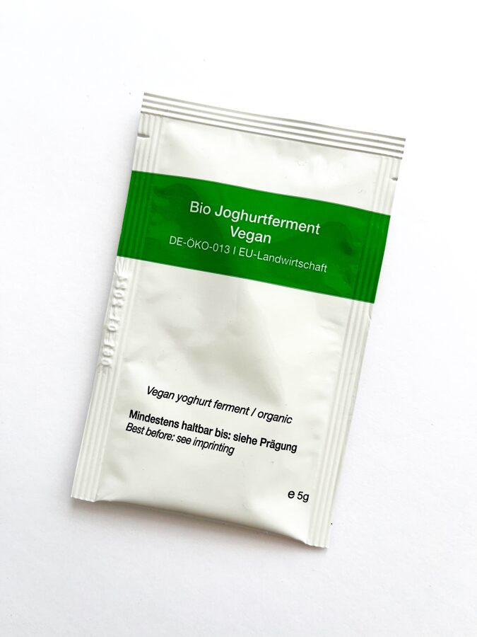 Yogurt starter vegan BIO 5g