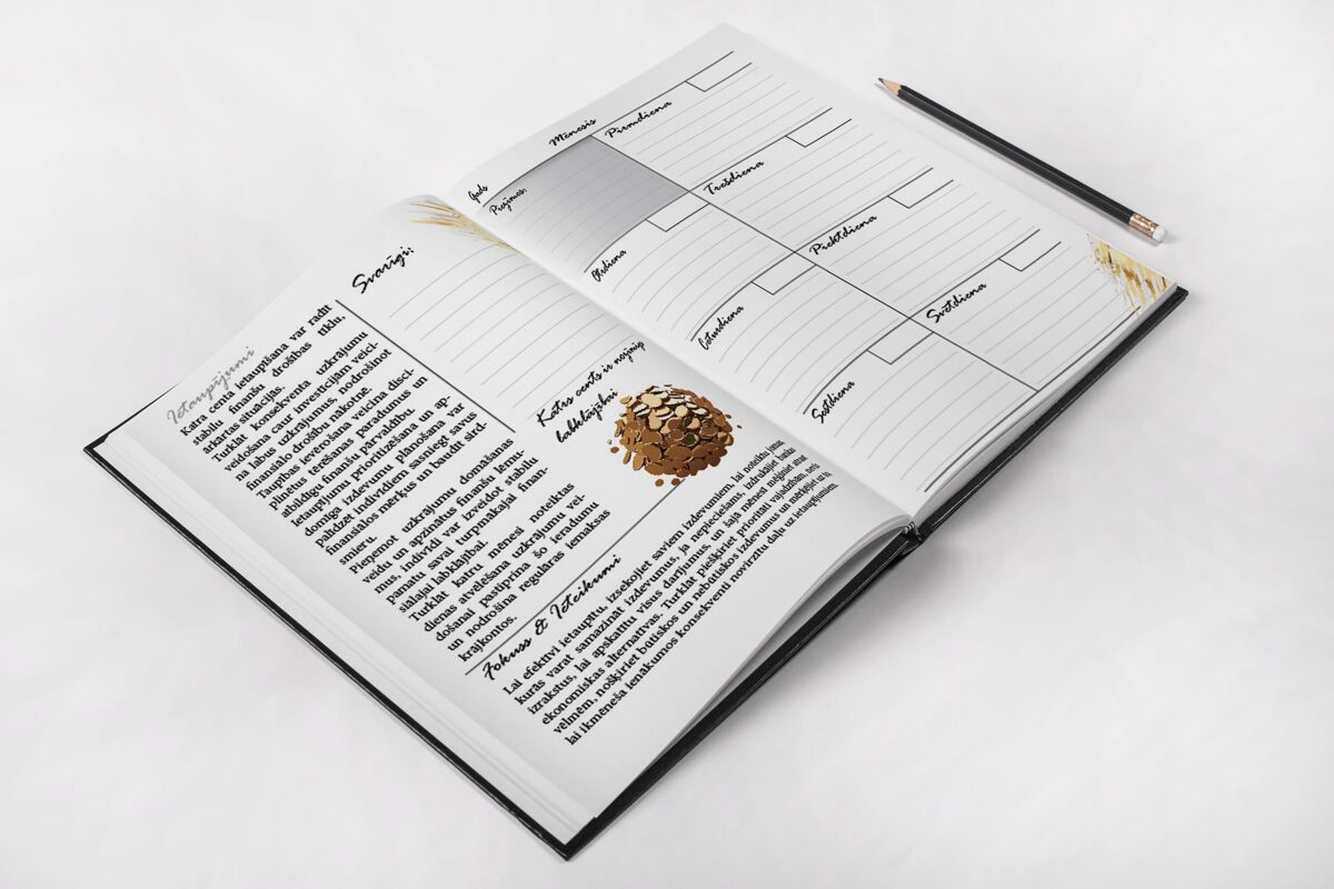 Wellbeing Planner (starts on any date, no fixed year)