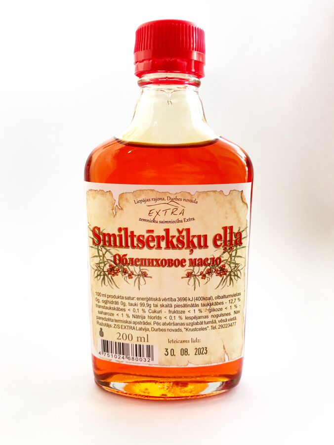 Sea buckthorn oil