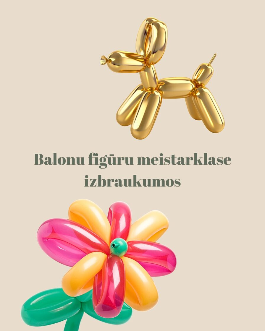 Balloon figure making workshop