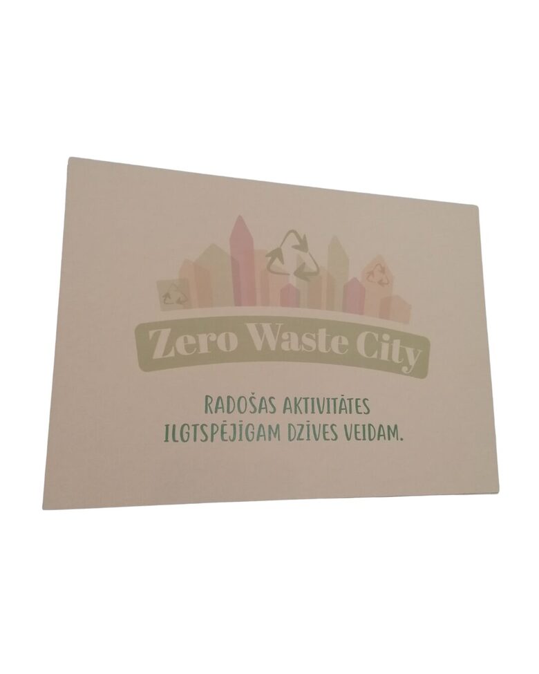 Zero Waste City darba lapas visai ģimenei