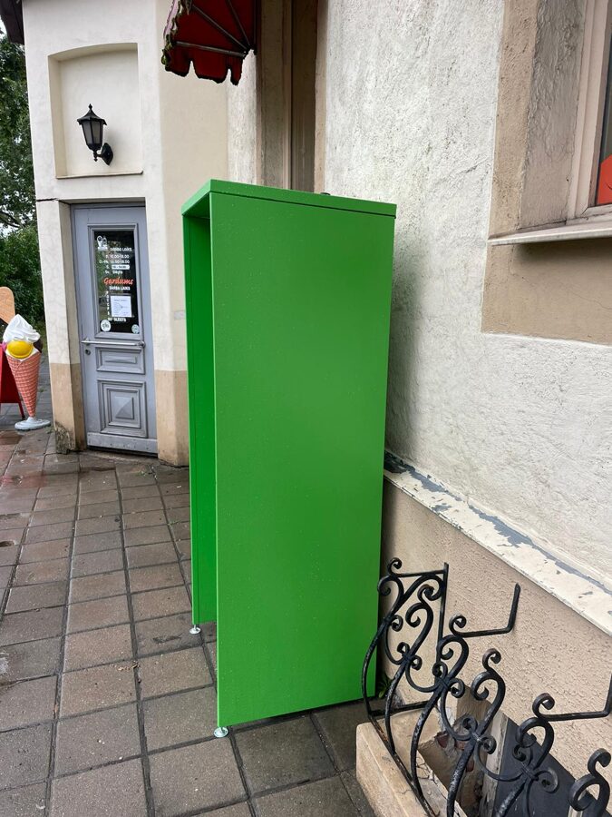 Storage of goods at ieber.lv Cēsis parcel machine