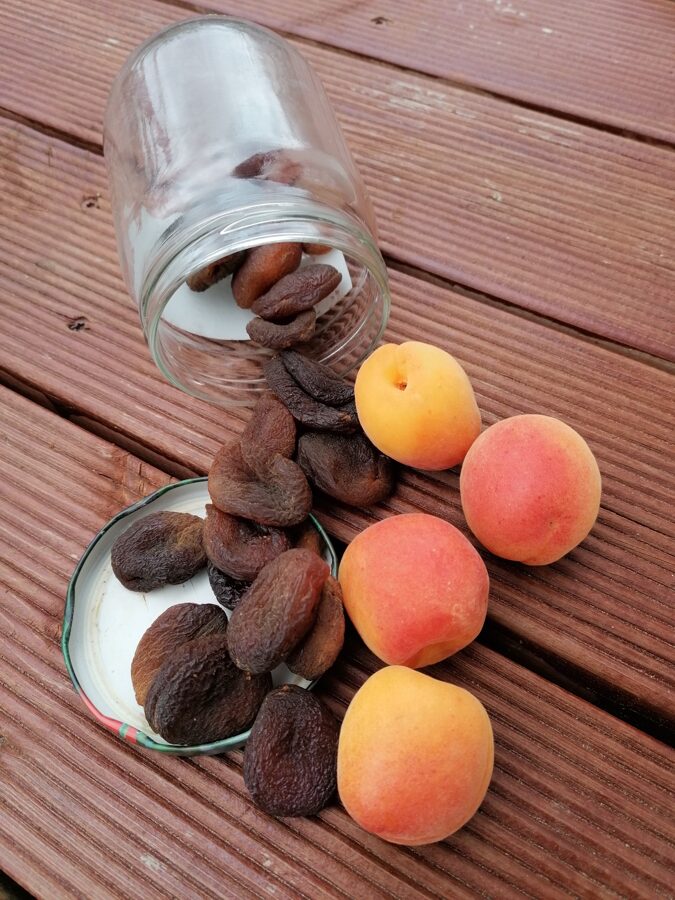Naturally dried apricots 50g