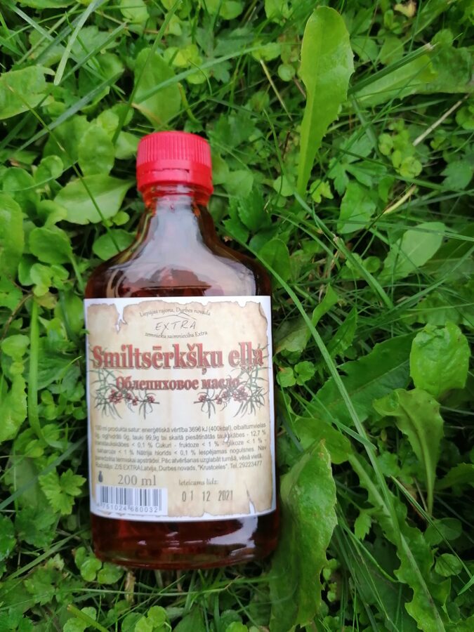 Sea buckthorn oil