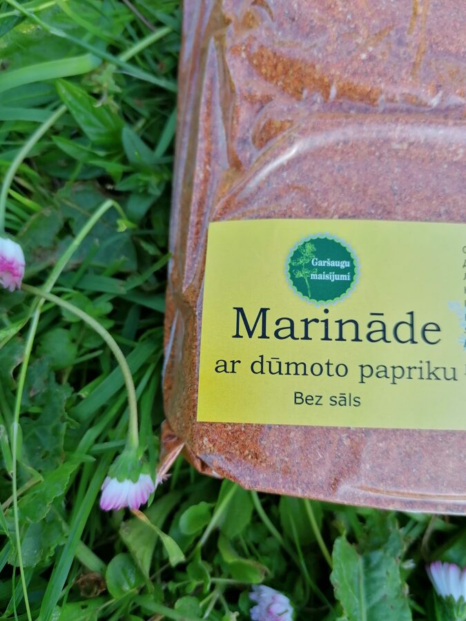 Garšviela marinādei "cūkgaļai ar dūmoto papriku" 25g