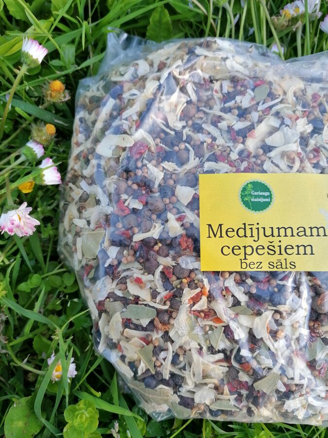 Medījumam, cepešiem, grilam bez sāls, garšvielu maisījums 25g