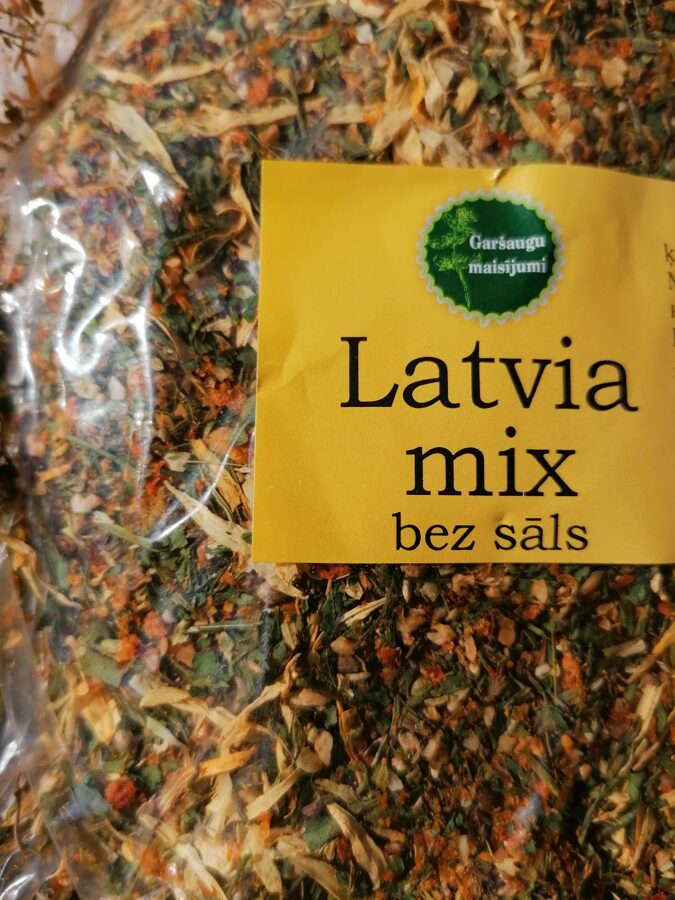 "LATVJU UNI" universal spice mix without salt 25g