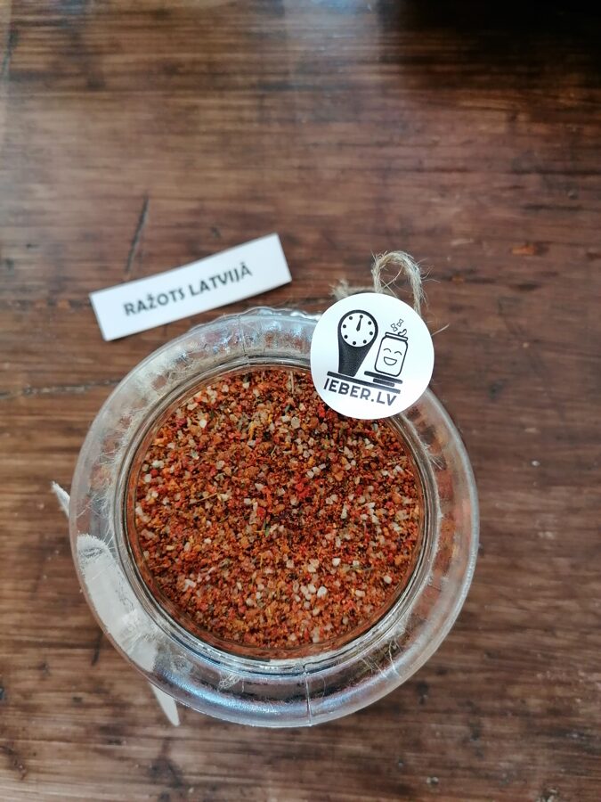 Tomātu-sīpolu sāls ar jūras sāli 25g