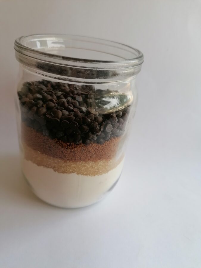 Homemade cookie preparation