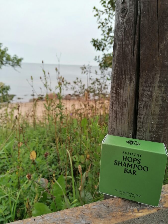 Apiņu šampūnziepes 70g