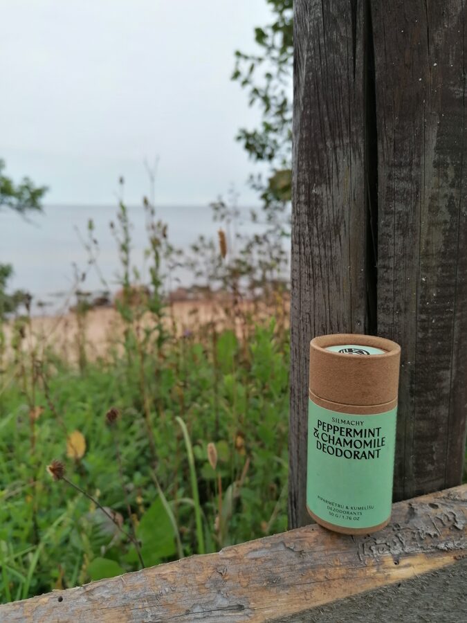 Piparmētru un kumelīšu dezodorants