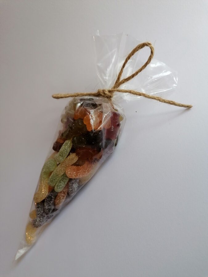 Sweets pack with jelly candies made from natural fruit and berry juices 1 pc.