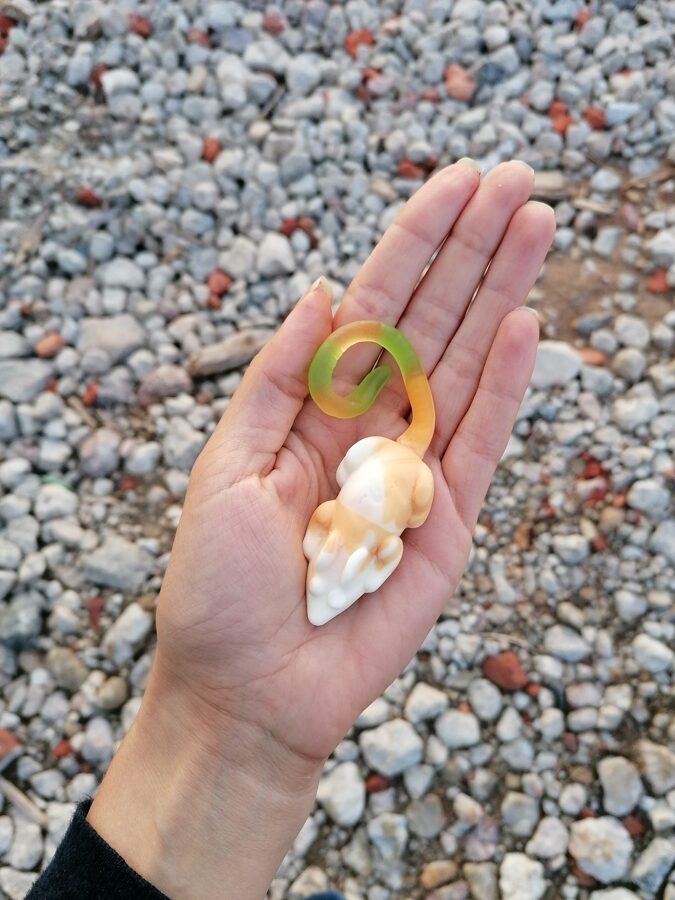 Želejkonfektes Trolli Playmouse bez laktozes un glutēna 1gb