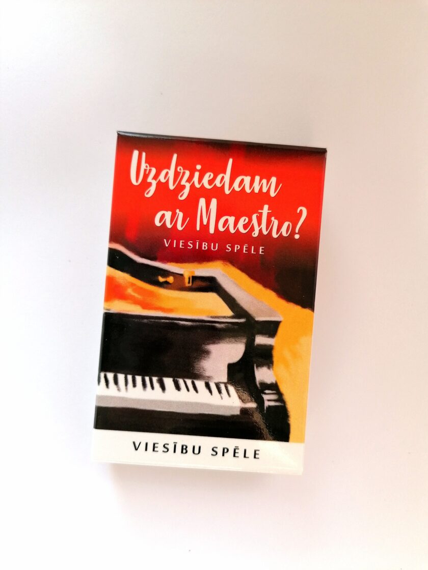 Viesību - galda spēle UZDZIEDAM AR MAESTRO?