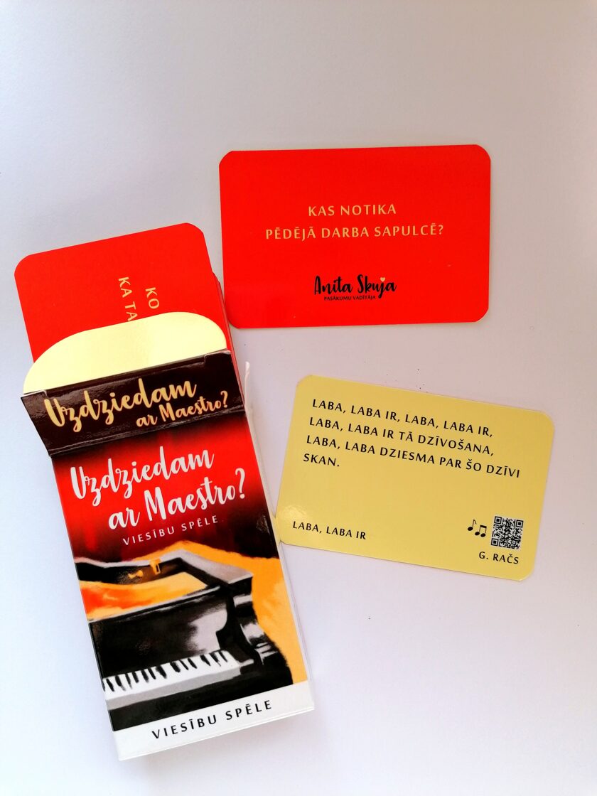 Party - board game SING WITH THE MAESTRO?