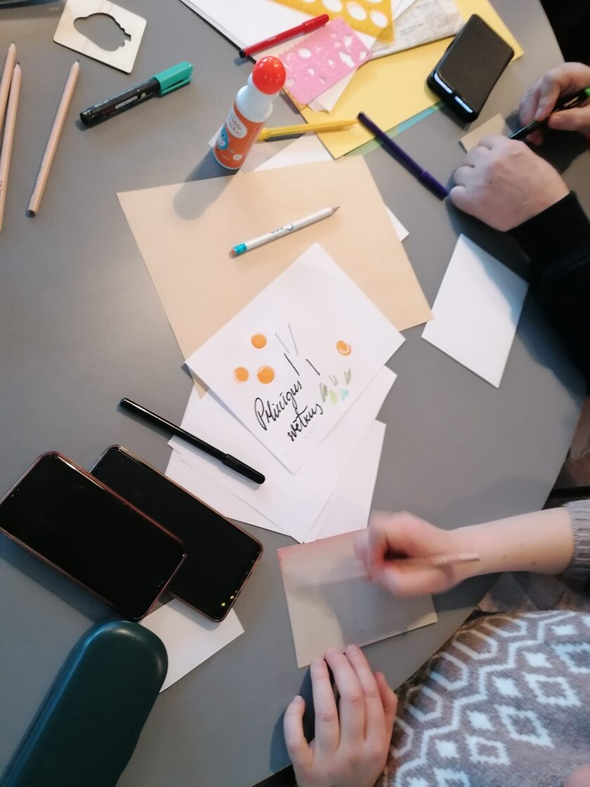 Personalizētu pateicības kartiņu veidošanas meistarklase