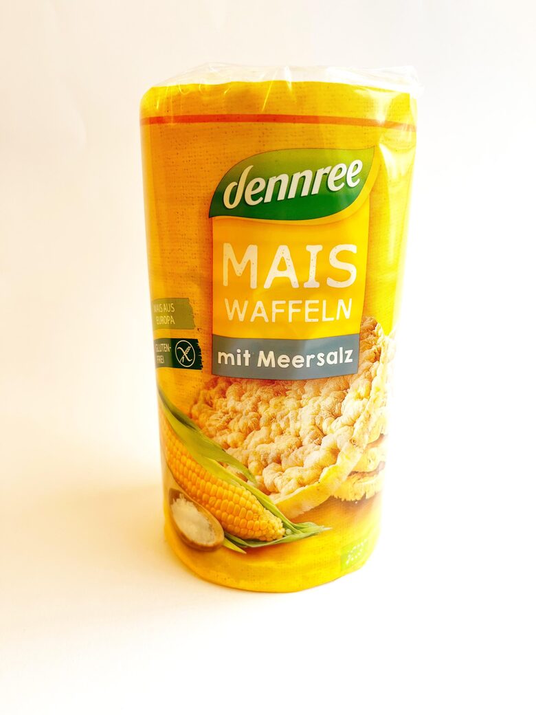 Corn cakes with sea salt organic 120g