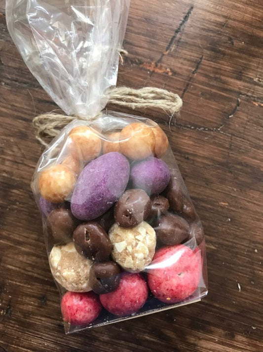 A packet of sweets for a cup