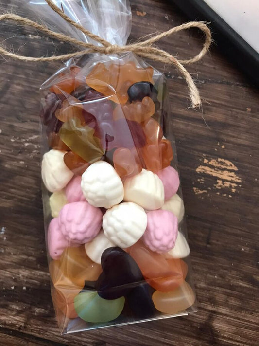 Fairy candy packet made from natural fruit and berry juices