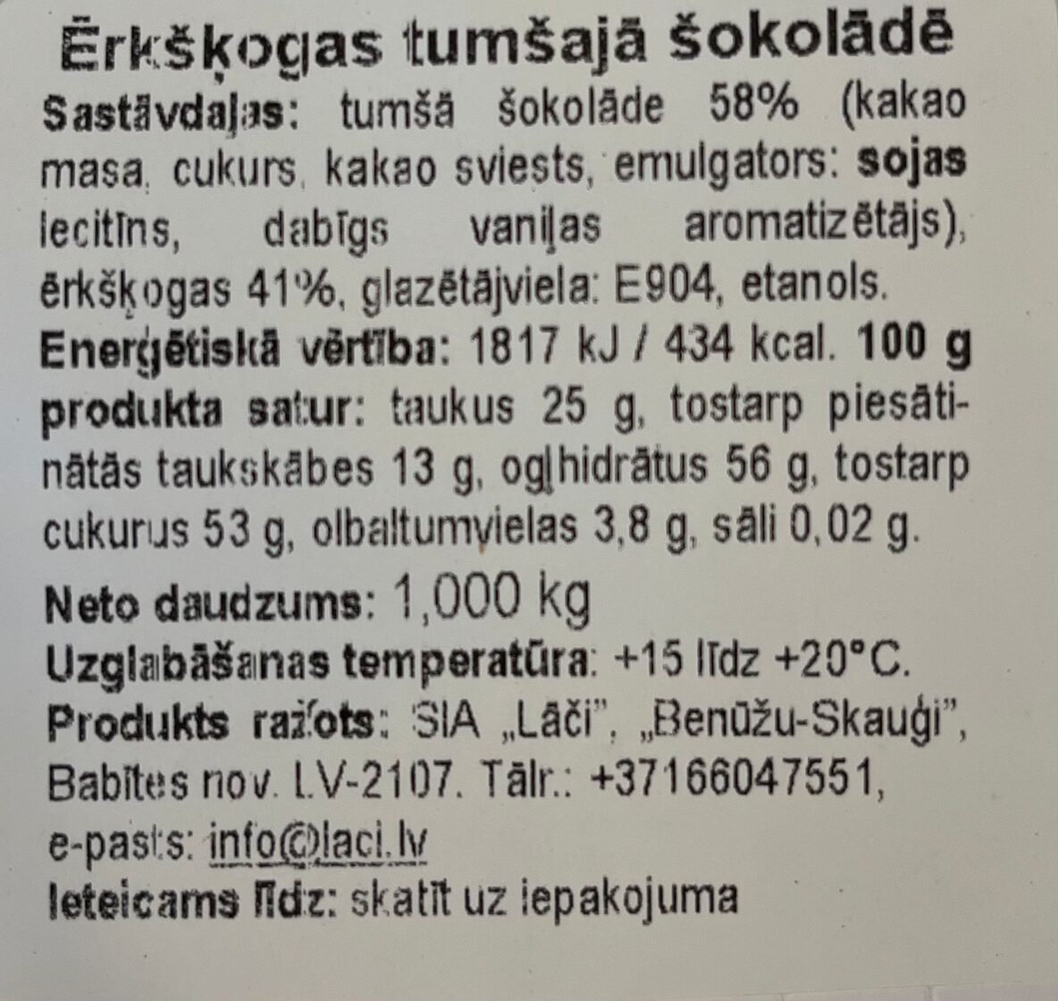 Gooseberries in dark chocolate 50g