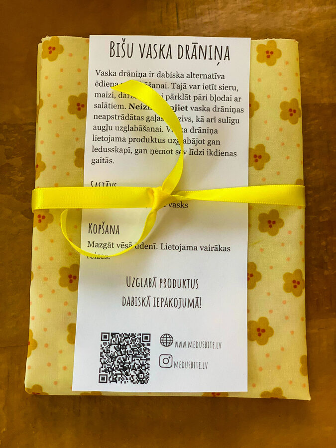 Bišu vaska drāniņa