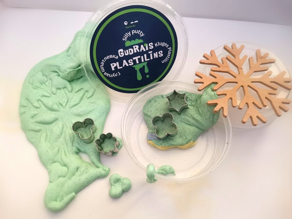 Gudrā plastilīna pagatavošanas komplekts
