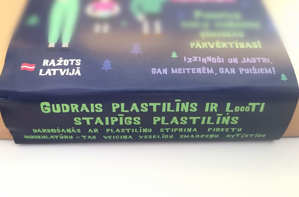 Gudrā plastilīna pagatavošanas komplekts