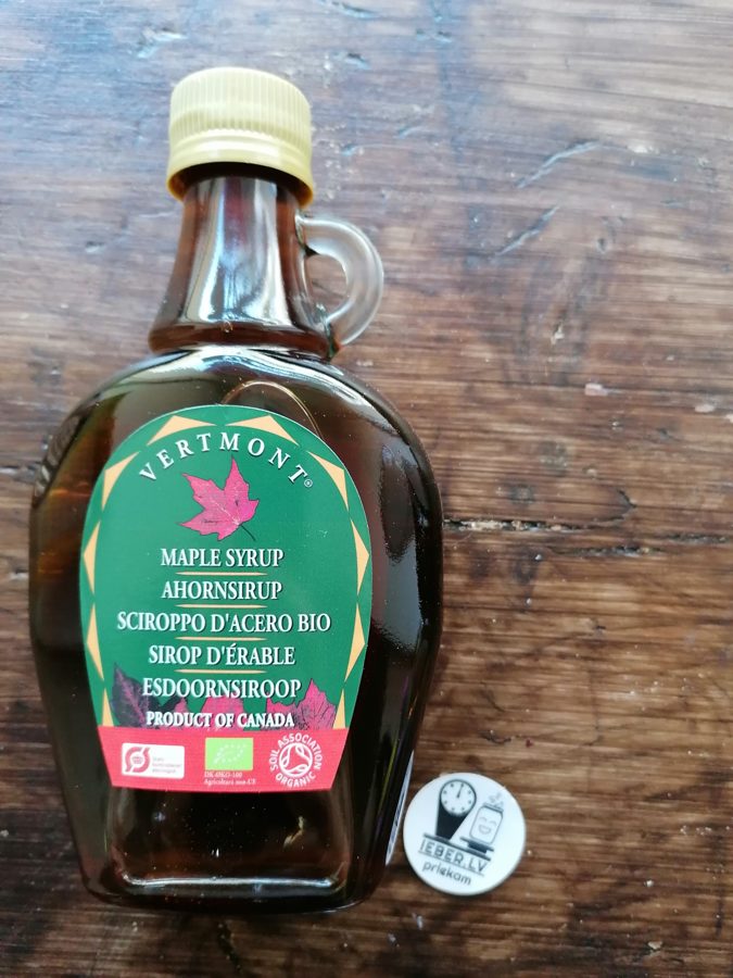 Kļavu sīrups BIO 330g-250ml