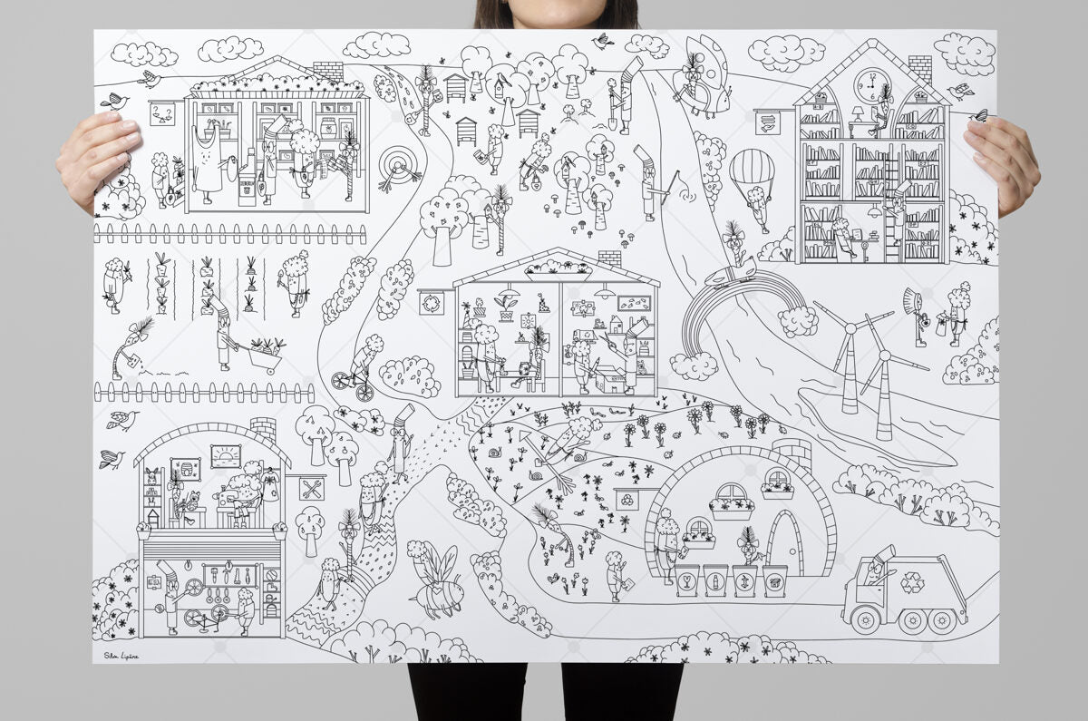 A field and online show for children about small steps towards a sustainable everyday life