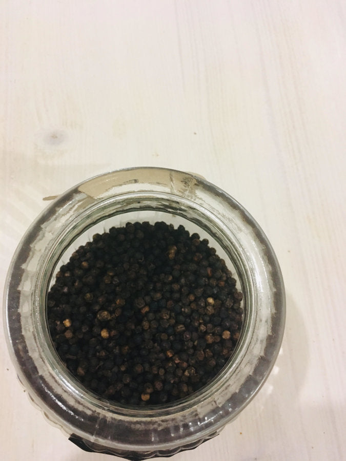 Black peppercorns 25g