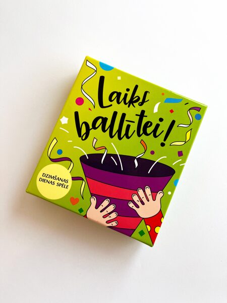 Dzimšanas dienas spēle LAIKS BALLĪTEI
