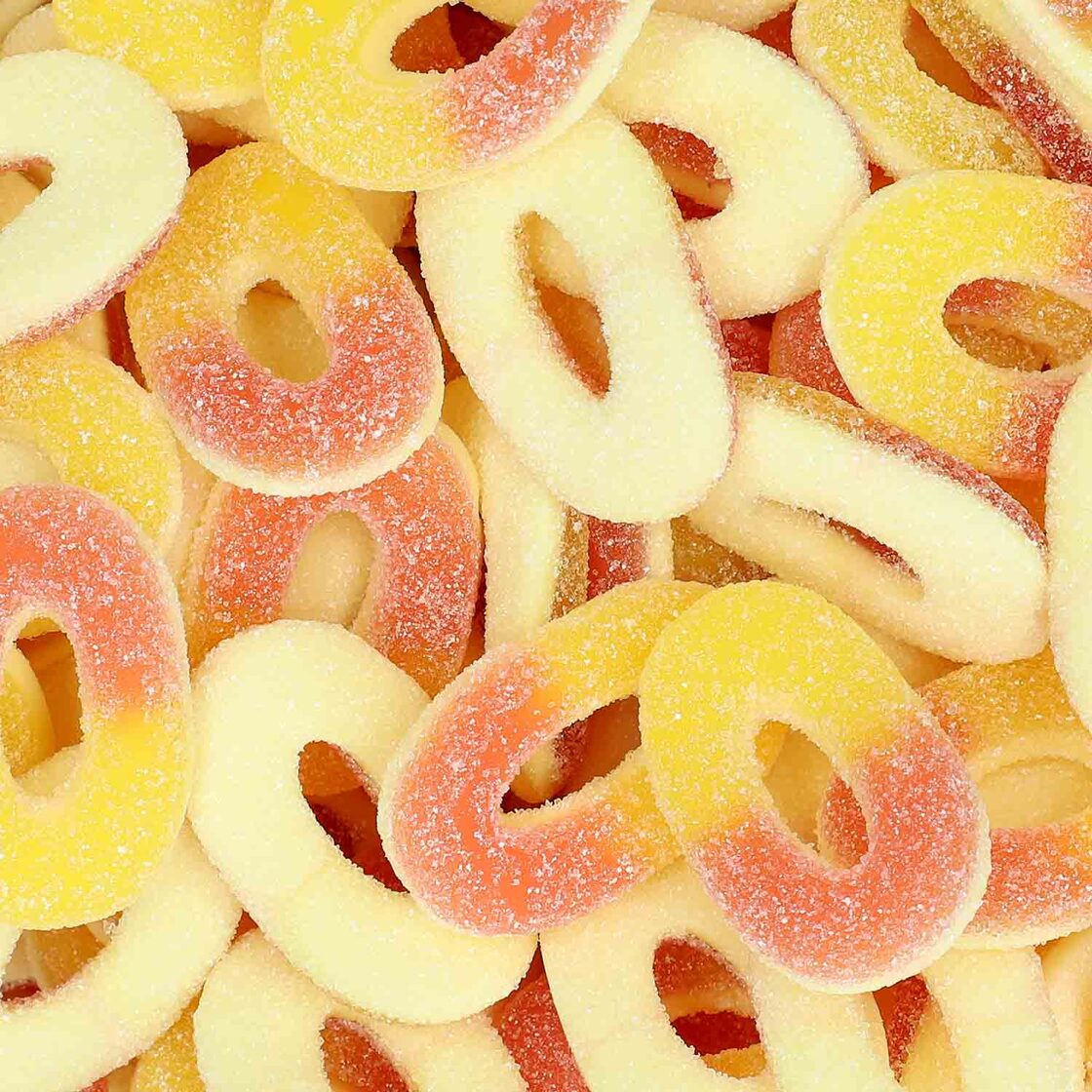 Persiku riņķīši bez laktozes un glutēna 50g