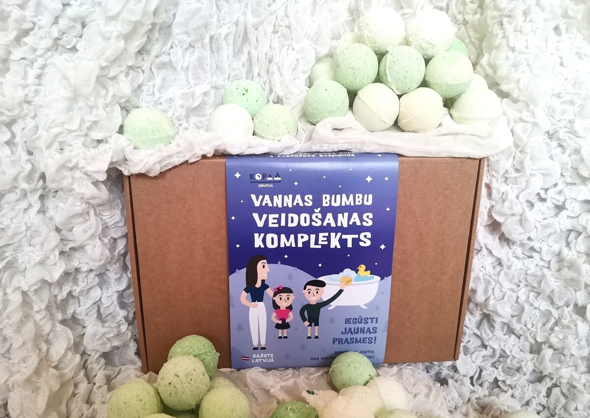 Vannas bumbu veidošanas komplekts