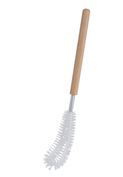 Toilet seat brush