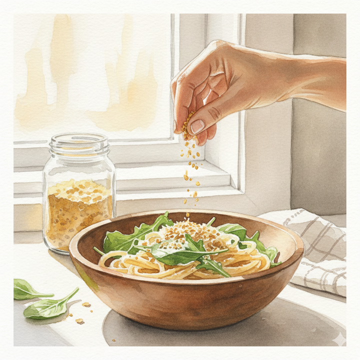 Rauga pārslas: Veselīgais "parmezāns", kas jāpazīst ikvienam