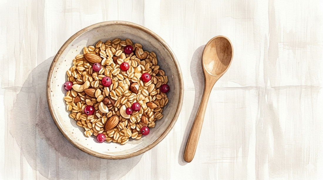 Saulains pavasara rīts tavā bļodiņā: Kraukšķīgās granolas recepte