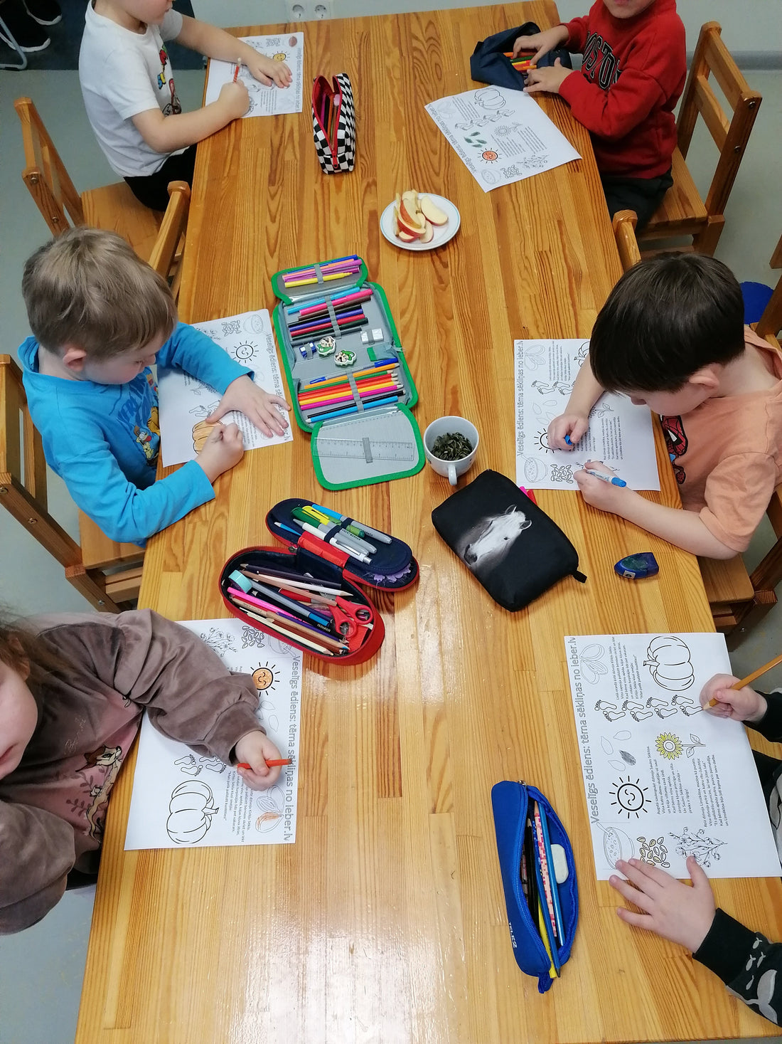 5 maņu meistarklases izbraukumos eko skolās