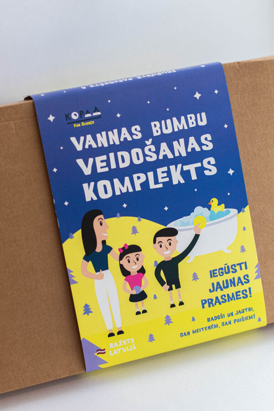 Vannas bumbu veidošanas komplekts