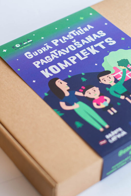 Gudrā plastilīna pagatavošanas komplekts