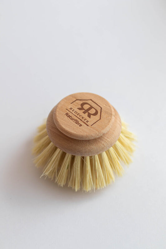 Dish brush replaceable head, hard, Redecker 1pc