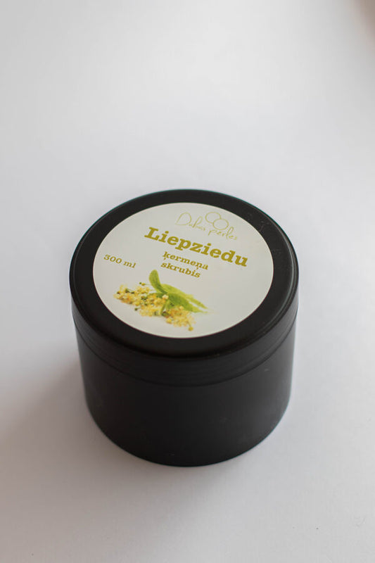 Linden flower body scrub