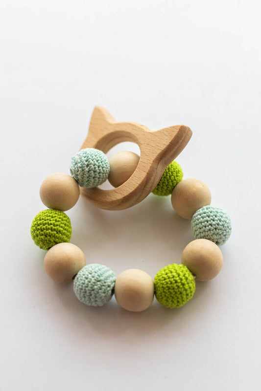 Teether with toys for children 1 pc.