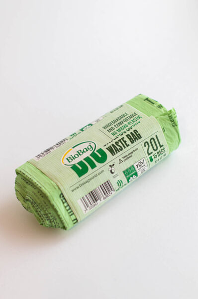 biobag 20L biodegradable compostable garbage bags