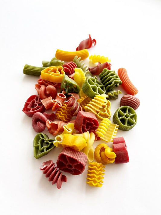 Assorted colored pasta 100g